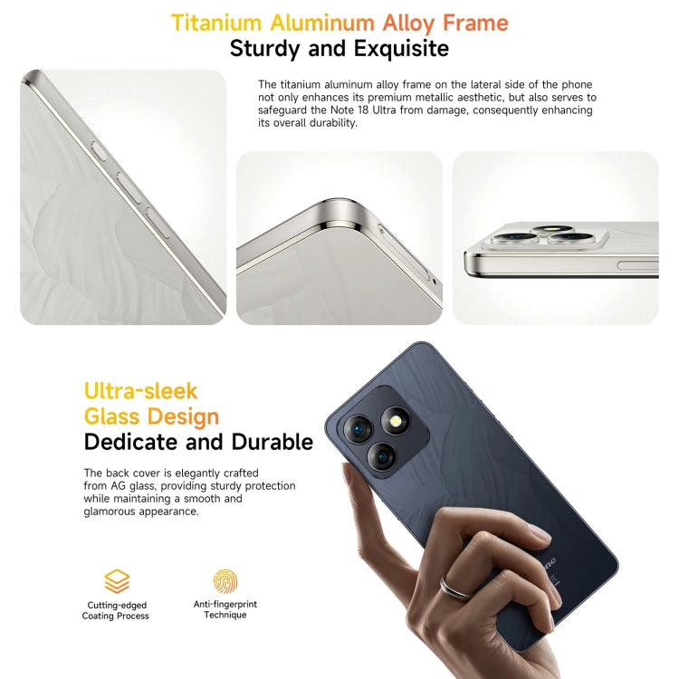 Ulefone Note 18 Ultra, Side Fingerprint, 6.78 inch Android 13 MediaTek Dimensity 720 5G MT6853 Octa Core 2.0GHz, NFC, Network: 5G Ulefone Note 18 Ultra, Side Fingerprint, 6.78 inch Android 13 MediaTek Dimensity 720 5G MT6853 Octa Core 2.0GHz, NFC, Network: 5G